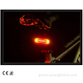 Bike Lights Rechargeable Bicycle Rear LED Light Wireless Remote Control Factory